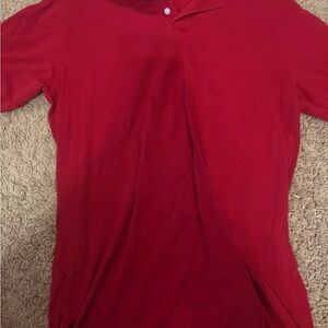 Classic Red Men's Polo Shirt